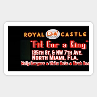 Royal Castle Miami Magnet